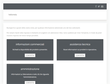 Tablet Screenshot of hellomela.it
